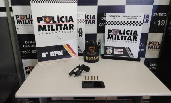 Polícia Militar intercepta tentativa de homicídio e apreende dois adolescentes e arma de fogo
