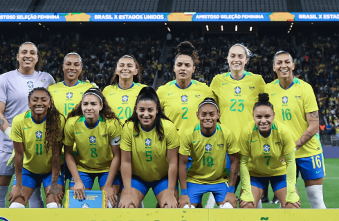 Brasil bate os Estados Unidos em São Paulo: 2 a 1