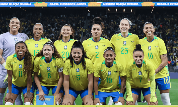 Brasil bate os Estados Unidos em São Paulo: 2 a 1