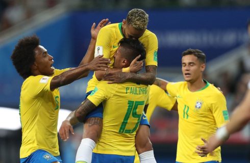 Brasil nas Copas: 2018, em sexto lugar