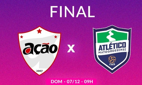 Ação e Atlético MT decidem o título do Feminino Sub-17 neste domingo