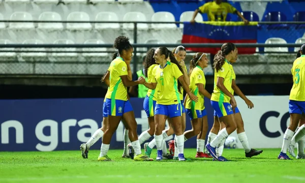 Seleção Feminina Sub-17 vence Venezuela em sua estreia no Sul-Americano