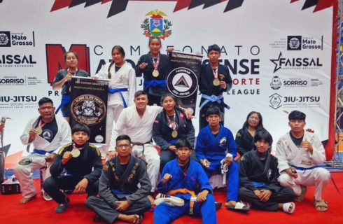 Projeto de jiu-jitsu fortalece protagonismo e identidade cultural de estudantes indígenas em Brasnorte