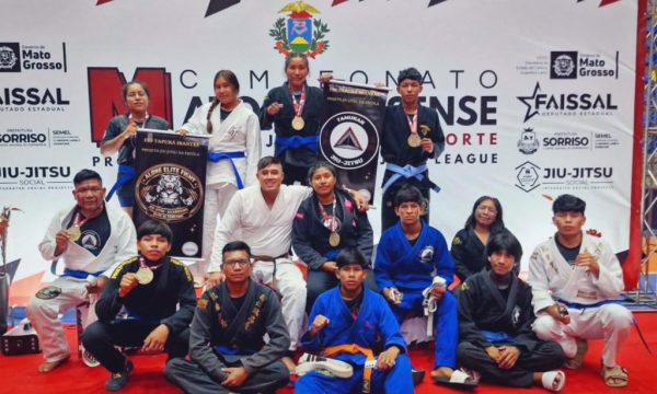 Projeto de jiu-jitsu fortalece protagonismo e identidade cultural de estudantes indígenas em Brasnorte