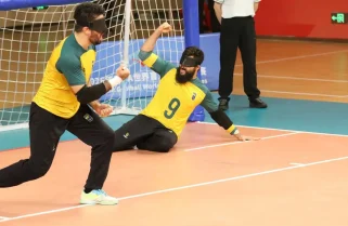 Seleção brasileira masculina vai à semifinal do Mundial de goalball