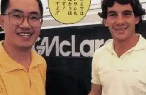 Akira Toriyama era fã de Ayrton Senna e chegou a desenhá-lo como Goku