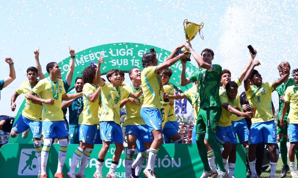 Brasil vence o Paraguai nos pênaltis e conquista o bicampeonato da Liga Evolução Sub-15