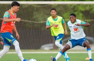 Seleção Brasileira Sub-17 faz único treino antes de enfrentar o Peru
