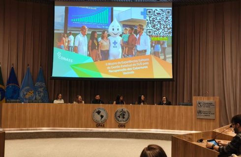 SES apresenta experiência exitosa de vacinação em mostra nacional