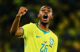 Rayan marca pela 1ª vez com a Seleção e agita Maracanã