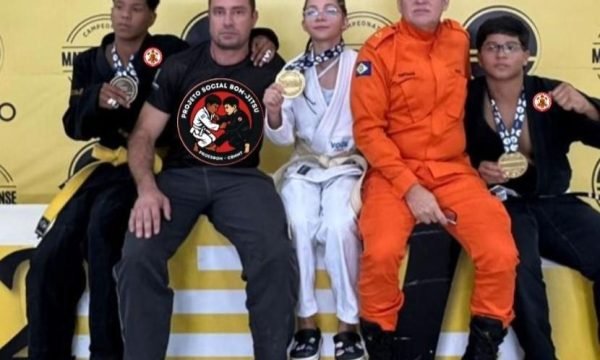 Alunos de projeto social do CBMMT conquistam nove medalhas em campeonato estadual de Jiu-Jitsu