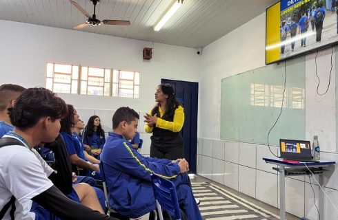 Detran leva circuito de palestras sobre educação para o trânsito a 680 estudantes de Cuiabá