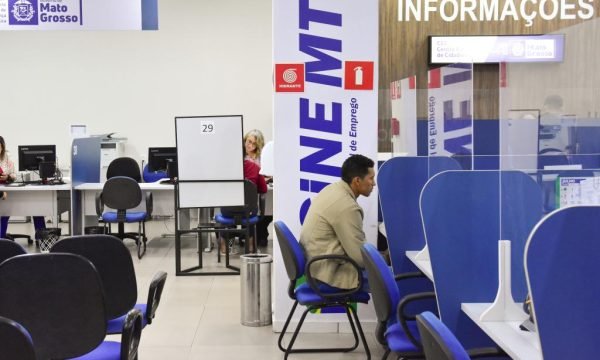 Sine-MT disponibiliza mais de 1,7 mil vagas nesta semana