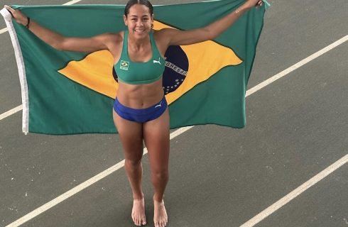 Atleta mato-grossense do Projeto Olimpus conquista medalha de ouro no salto em distância