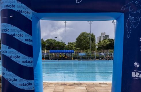 Estreia do Meeting Paralímpico Loterias Caixa no MT tem sensação térmica de 42ºC e bicampeã do Parapan na natação