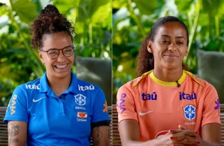 Carlinha e Tayla celebram título do Brasileirão Feminino A1 e oportunidade na Seleção Feminina