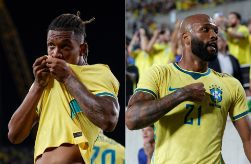 Danilo Santos e Igor Thiago: decisivos na vitória do Brasil sobre a Croácia