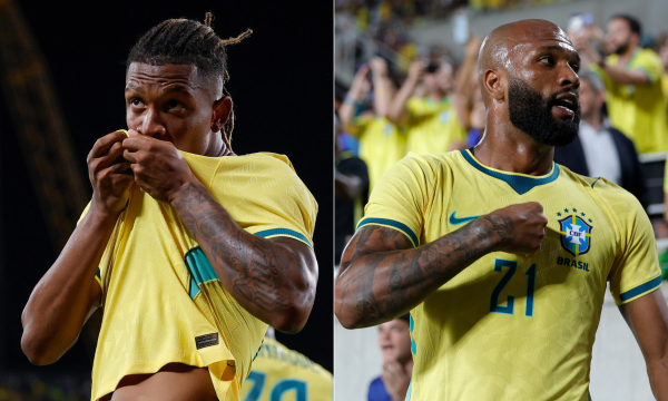 Danilo Santos e Igor Thiago: decisivos na vitória do Brasil sobre a Croácia