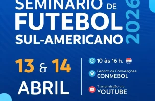 CONMEBOL promove Seminário de Futebol Sul-Americano 2026 com inscrições gratuitas