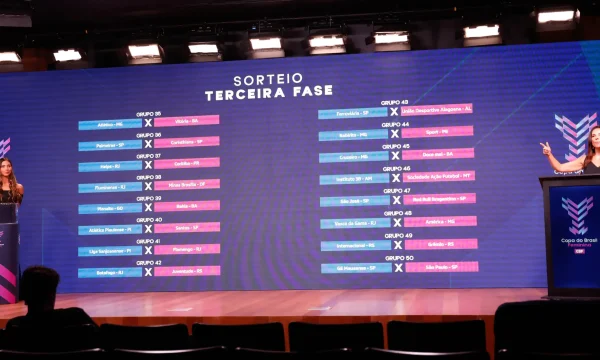 Copa do Brasil Feminina 2026: Sorteio define confrontos da 3ª fase