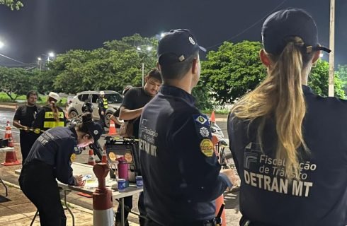 Lei Seca resulta em 9 prisões e remoção de 33 veículos em Várzea Grande