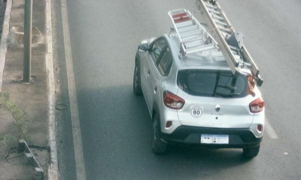 Imagens de câmeras do Vigia Mais MT auxiliam recuperação de carro menos de 2h após roubo