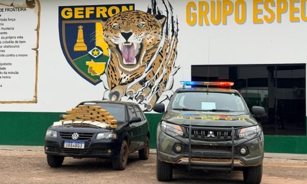 Gefron apreende 28 kg de drogas e gera prejuízo de R$ 541 mil ao crime organizado