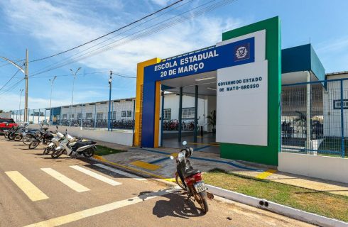 Governo de MT entrega nova Escola Estadual com estrutura para atender mais de 1 mil alunos