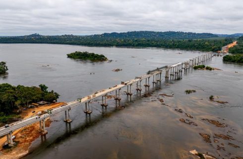 Com 1.410 metros de extensão, ponte do Rio Juruena chega a 68% de execução