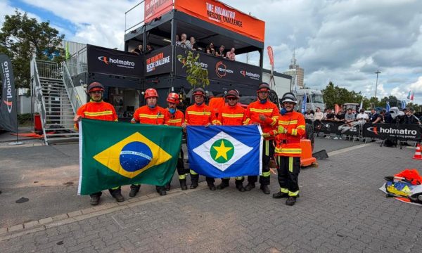 Bombeiros de MT conquistam 5º lugar em competição internacional de salvamento veicular na Alemanha