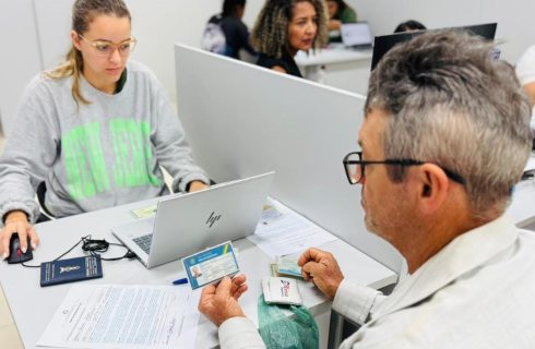 “Ficou muito melhor fazer o cadastro aqui com a ajuda da equipe”, afirmou pescador em Rondonópolis