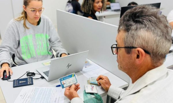 “Ficou muito melhor fazer o cadastro aqui com a ajuda da equipe”, afirmou pescador em Rondonópolis
