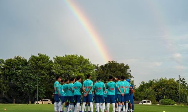 Seleção Sub-17 realiza primeiro treino no Paraguai; equipe estreia contra a Bolívia