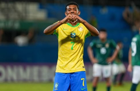 Seleção Brasileira Sub-17 goleia Bolívia na estreia do Sul-Americano