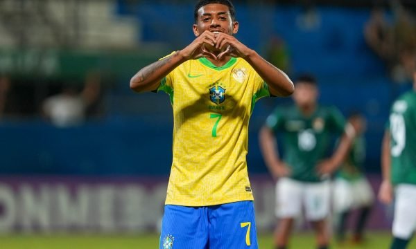 Seleção Brasileira Sub-17 goleia Bolívia na estreia do Sul-Americano