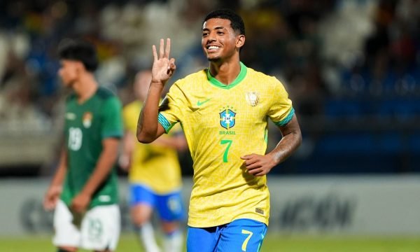 Kauê Furquim é eleito o melhor do jogo na goleada da Seleção Sub-17 sobre a Bolívia
