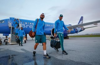 Seleção chega em Fort Lauderdale para duelo contra a Escócia