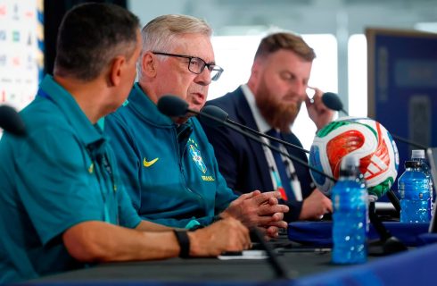 Ancelotti vê Brasil em seu “melhor momento” antes de jogo contra a Noruega na Copa
