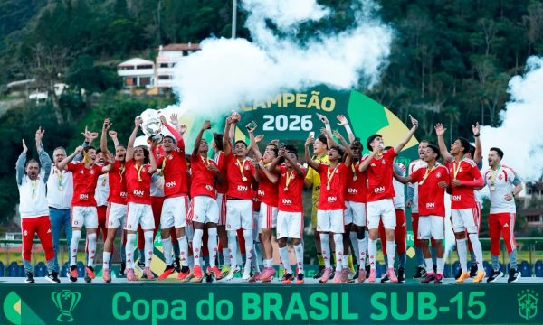 Internacional é campeão da 1ª Copa do Brasil Sub-15