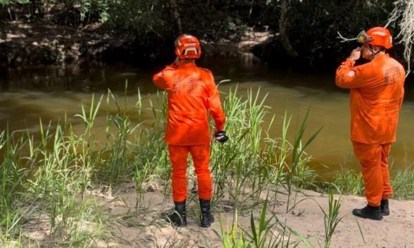 Bombeiros localizam corpo de idoso desaparecido após sair para pescar