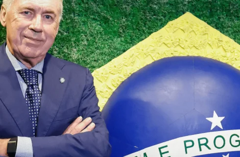 CBF renova contrato de Carlo Ancelotti até 2030