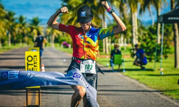 Bombeira militar de MT se classifica e vai disputar Mundial de Triathlon 2026