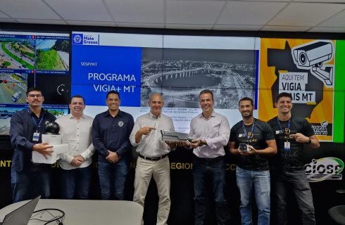 Sesp entrega 448 câmeras para reforçar segurança no Centro Histórico de Cuiabá