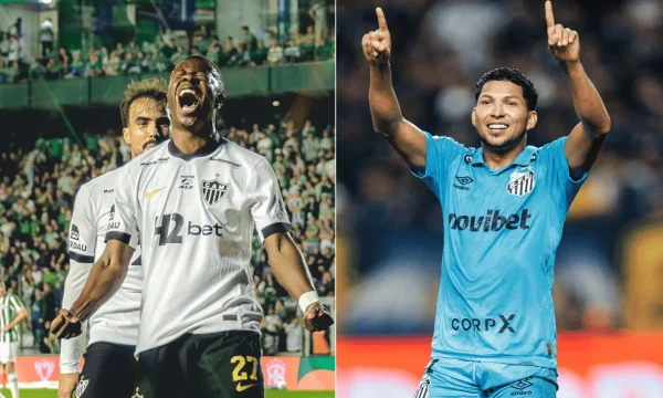 Atlético-MG e Santos avançam na Copa Betano do Brasil