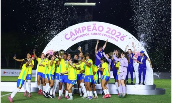 Brasil vence Venezuela por 2 a 0 e conquista o 11º título do Sul-Americano Feminino Sub-20