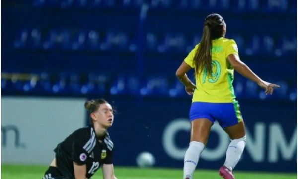 Brasil goleia Argentina por 4 a 0 e está classificado para o Mundial Feminino Sub-20