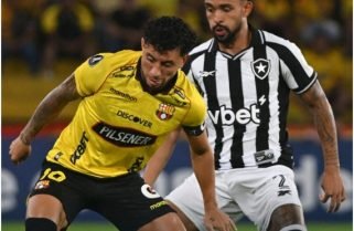 Pré-Libertadores: Botafogo arranca empate com Barcelona em Guayaquil