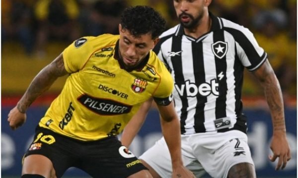 Pré-Libertadores: Botafogo arranca empate com Barcelona em Guayaquil