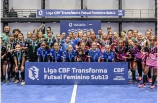 Liga CBF Transforma Futsal Feminino Sub-13 se encerra no Dia Internacional da Mulher