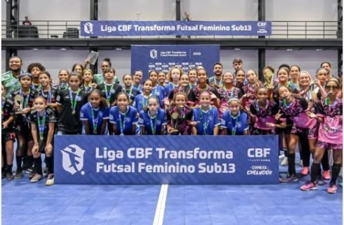 Liga CBF Transforma Futsal Feminino Sub-13 se encerra no Dia Internacional da Mulher
